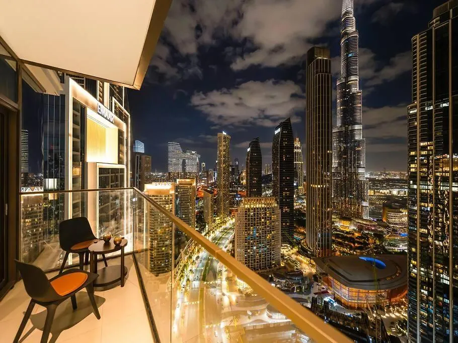 Modern High Rise 2Br Apartment With Burj Khalifa Views, Steps From Dubai Opera And Near Dubai Mall