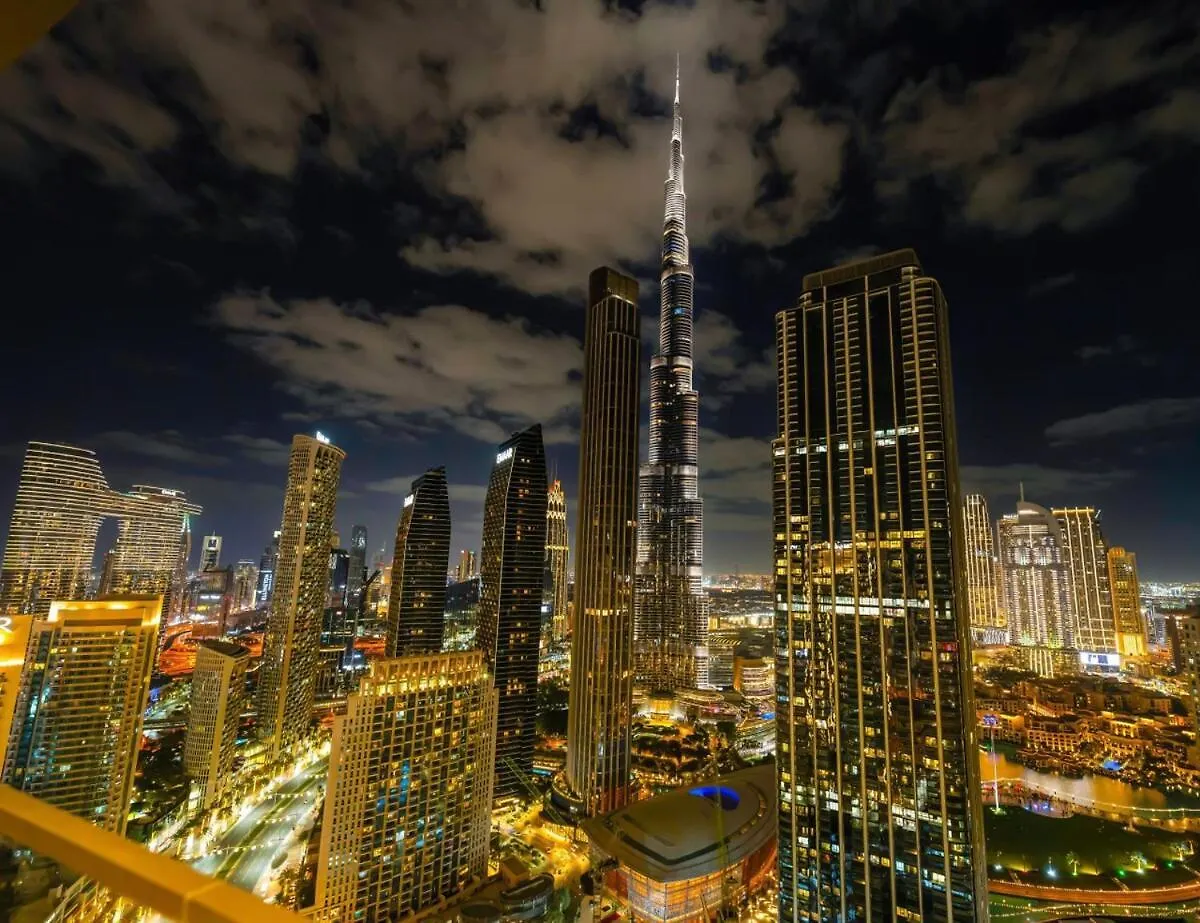 Modern High Rise 2Br Apartment With Burj Khalifa Views, Steps From Dubai Opera And Near Dubai Mall ОАЭ