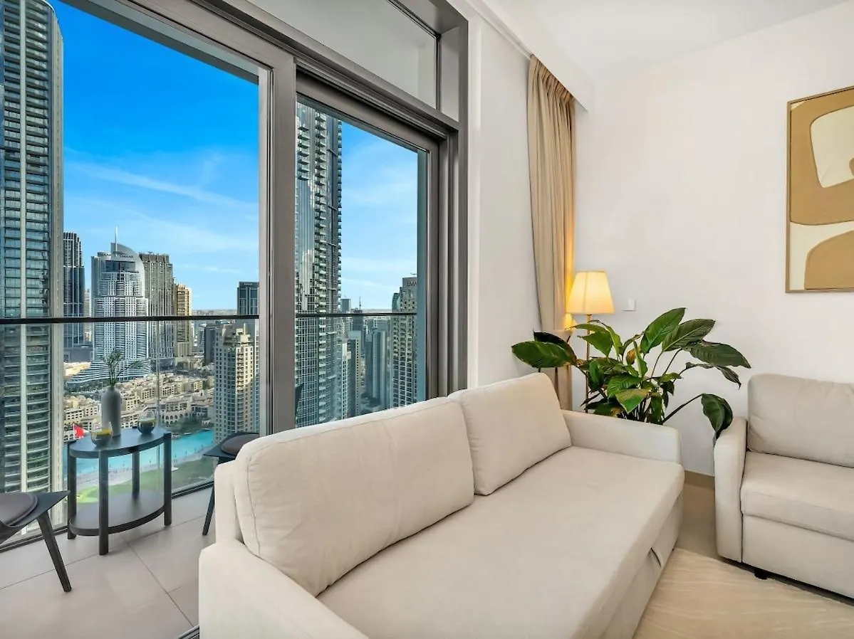 Modern High Rise 2Br Apartment With Burj Khalifa Views, Steps From Dubai Opera And Near Dubai Mall United Arab Emirates